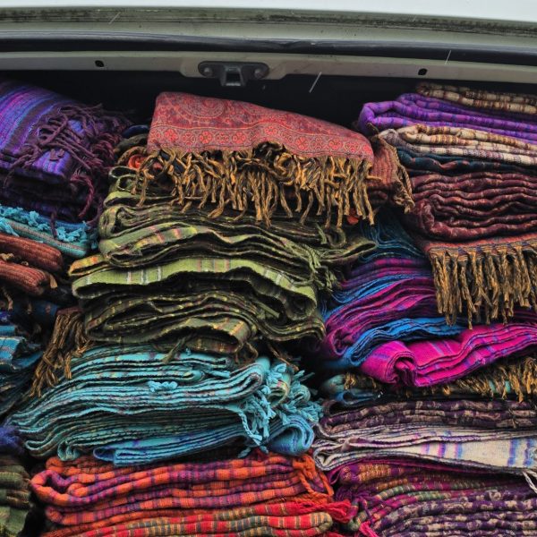 Shawl-Blanket Asstd colours.designs
